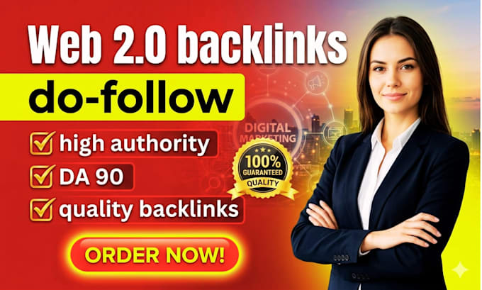do amazing web 2 0 backlinks high authority link building SEO do follow high da