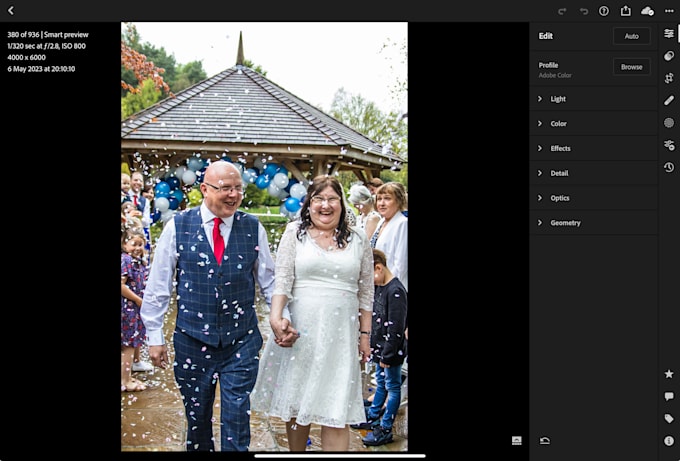 edit your photos to your liking