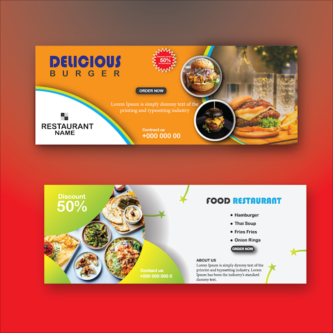do product poster or banner design