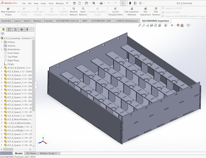 Design 2d and 3d parts for 3d printing using solidworks by Nadir_a | Fiverr