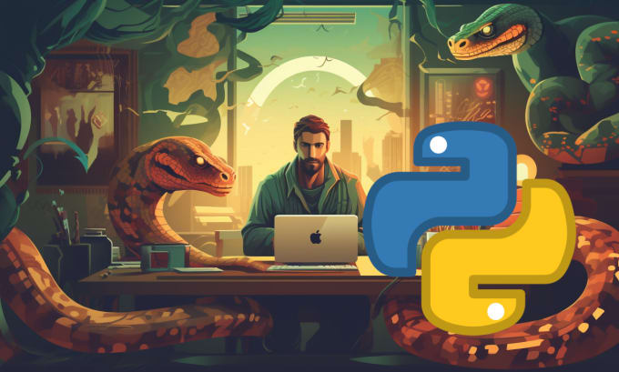 Produce a python program or script by Whiletech | Fiverr