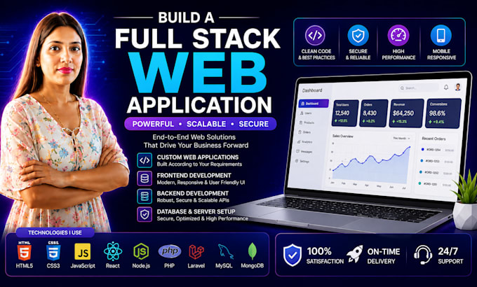build a full stack web application