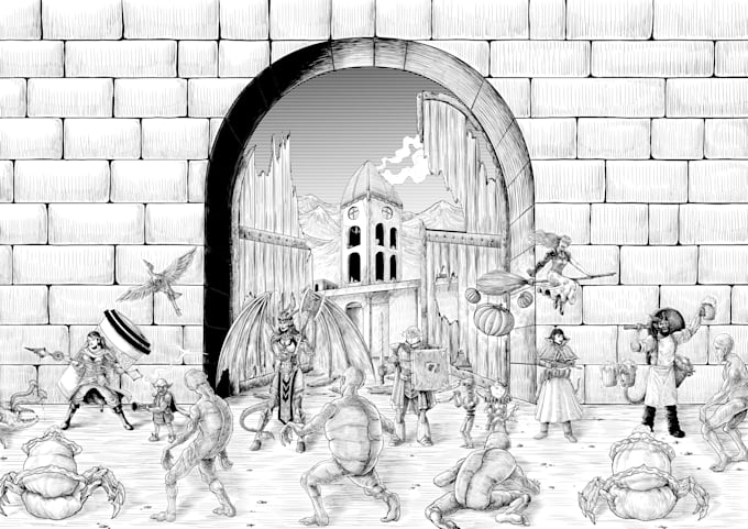create the design of any character you need