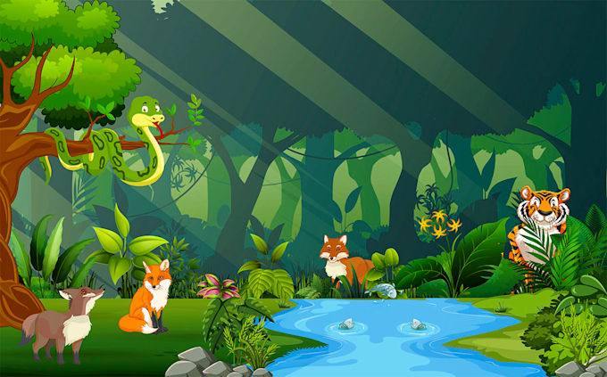 make educational stories, rhymes 2d animation for kids