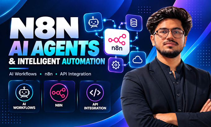 build n8n ai agents, ai workflows and intelligent automation