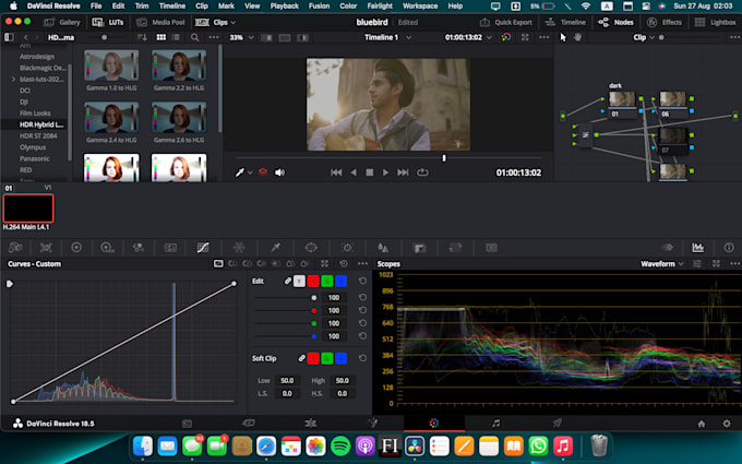 edit your short form and long form video for youtube