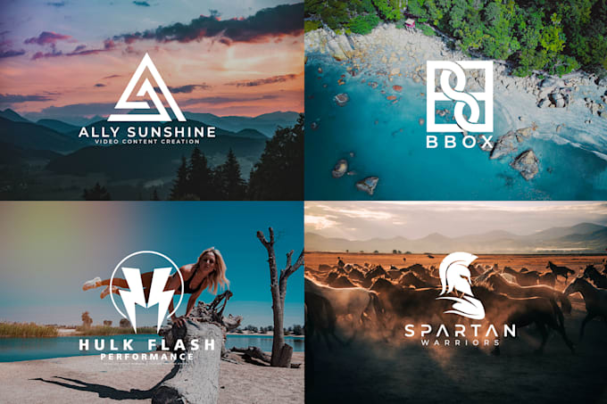 create modern minimalist and luxury business logo design