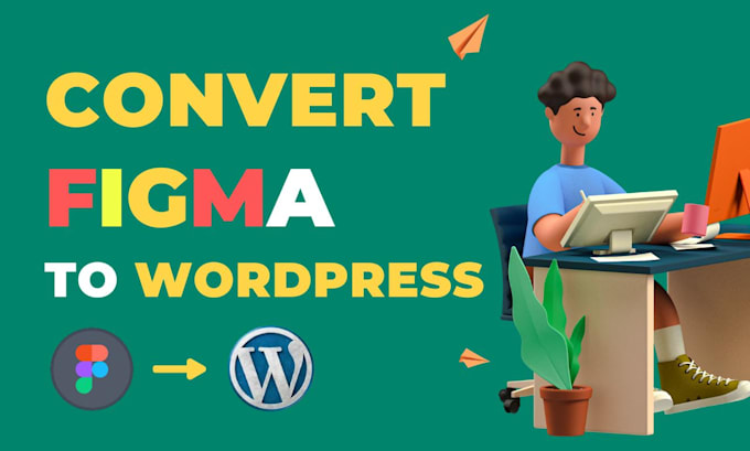 convert figma to wordpress, xd to wordpress, psd to wordpress