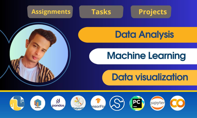 do data analytics, visualization, machine learning using python