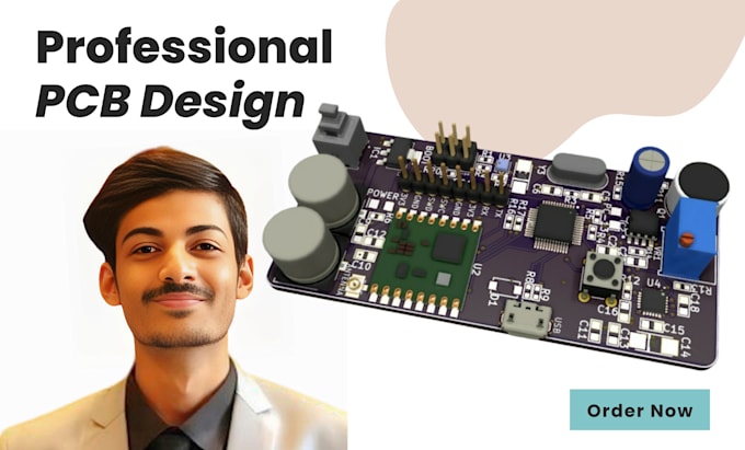 Make pcb design layout and circuit schematic with bom by