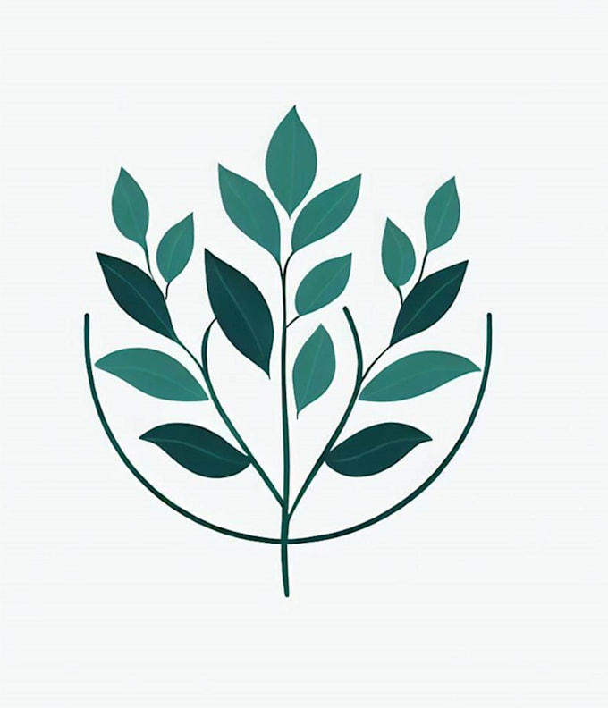 make botanical logo illustrations for you