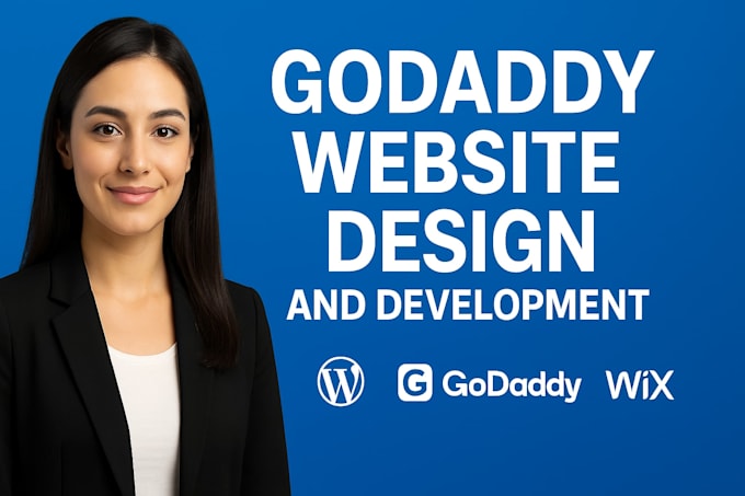 design and redesign the godaddy website professionally
