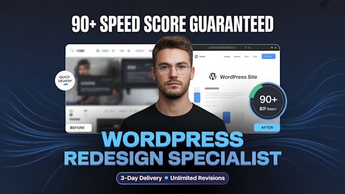 do wordpress website development design and redesign wordpress business website