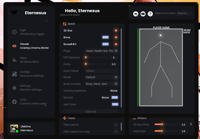 Professional game developer applications and imgui design by Furkandevc ...