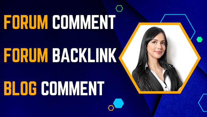 create you forum comment forum backlink and blog comment