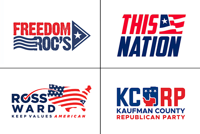 Get a modern political campaign logo design by Ruma_neha | Fiverr