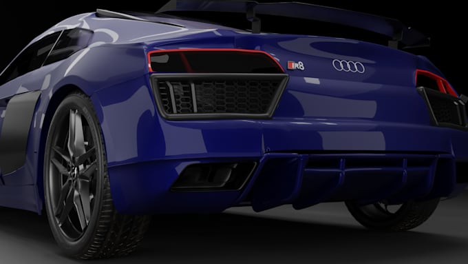 do 3d vehicle design and animation