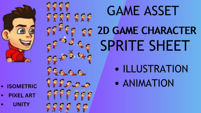 Draw Isometric Sprite Sheet Pixel Art Sprite Sheet 2d Game Character Animation By Apexart03 1409