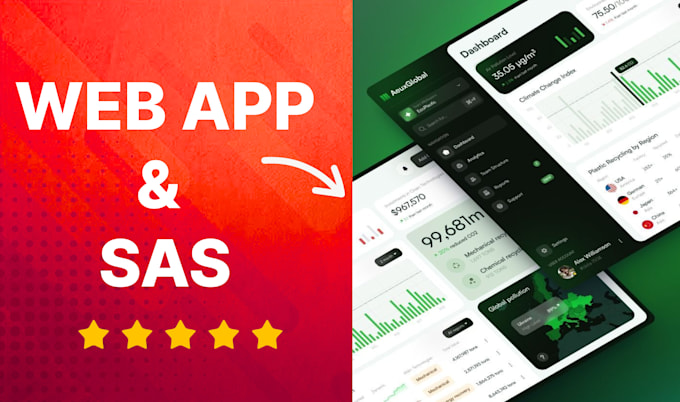 build custom saas or web application