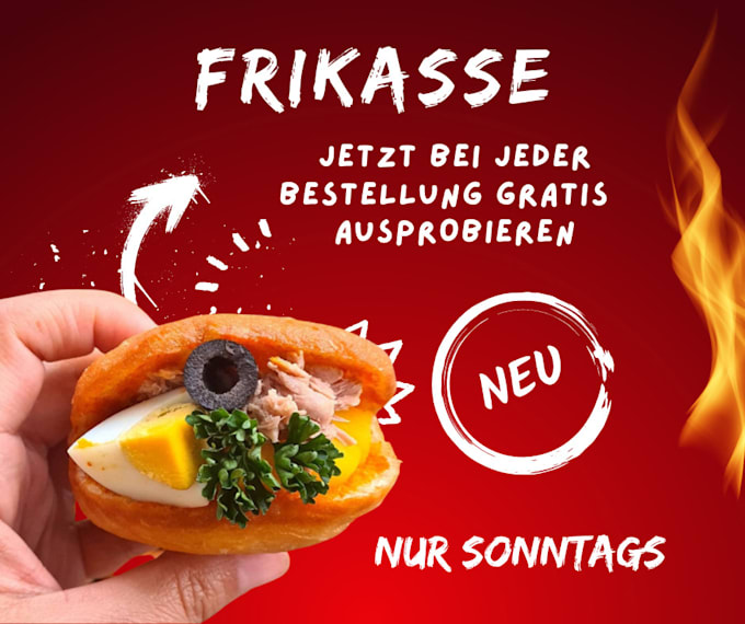 design an eye catching flyer for your restaurant