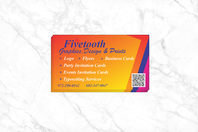 design and print same day business cards