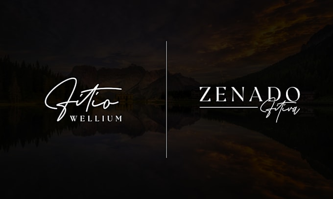 create professional text logo design for your brand