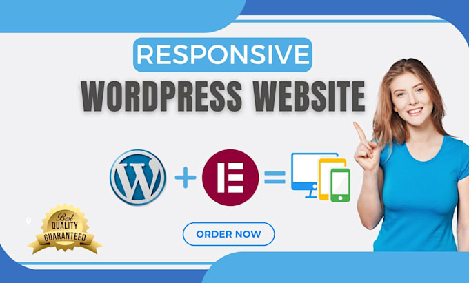 Create responsive website design on the wordpress platform by ...