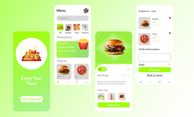 Create android app ui ux design,figma ui ux design and advanced ui ux ...