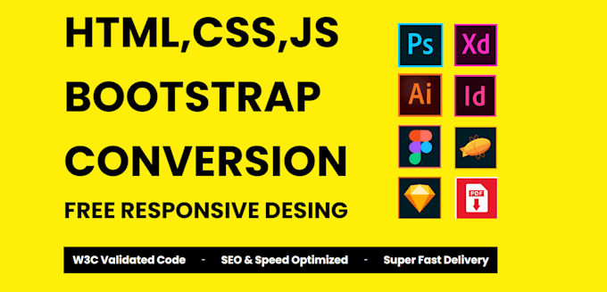 Do frontend web development, html,css ,javascript and react by ...