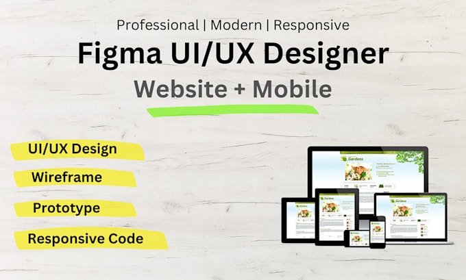 do website UI UX mobile app UI UX design dashboards in figma