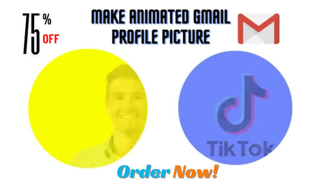 create a animated gmail profile picture