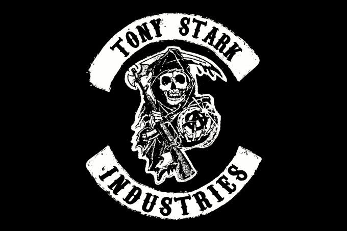 create a custom sons of anarchy logo
