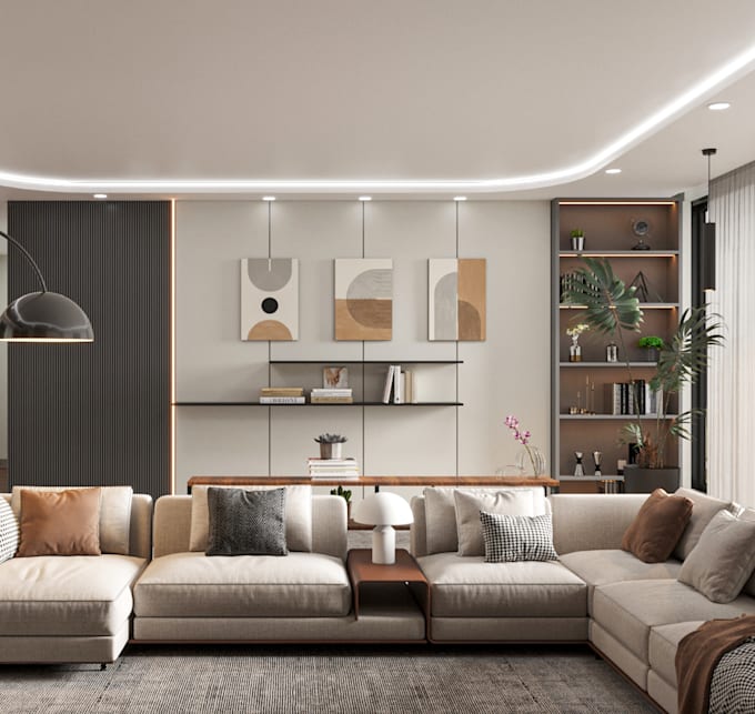 design and render 3d architectural, interior, exterior