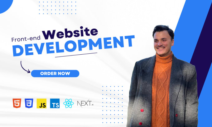 Develop responsive front end website with html css js react by Pixel ...