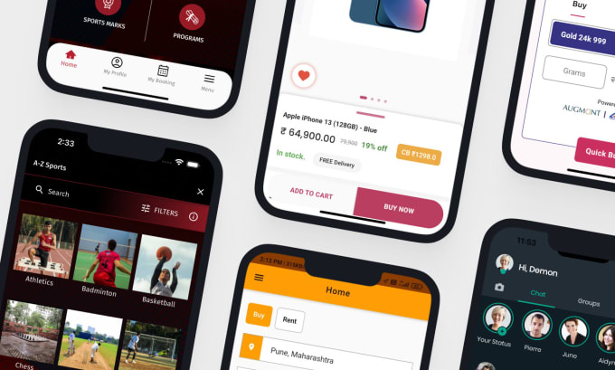 Design ui and integrate apis by Codersgenius | Fiverr