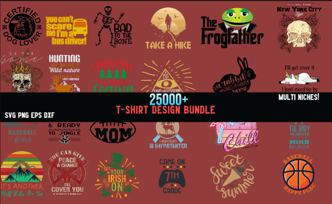 Baseball T-shirt Design Bundle 1