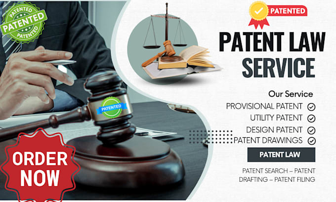 conduct patent research, write patent applications, and file invention claim