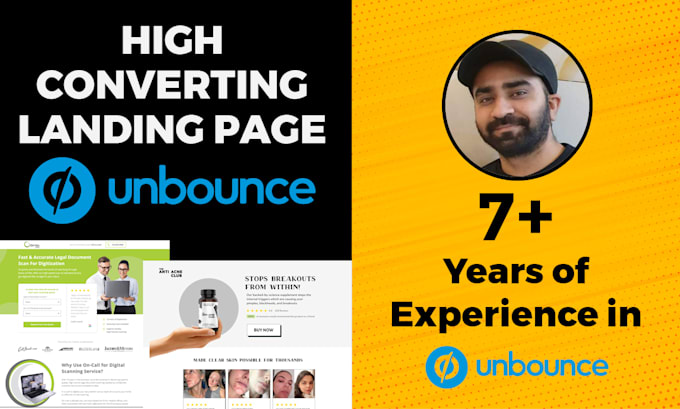 build high converting landing page using unbounce instapage wix