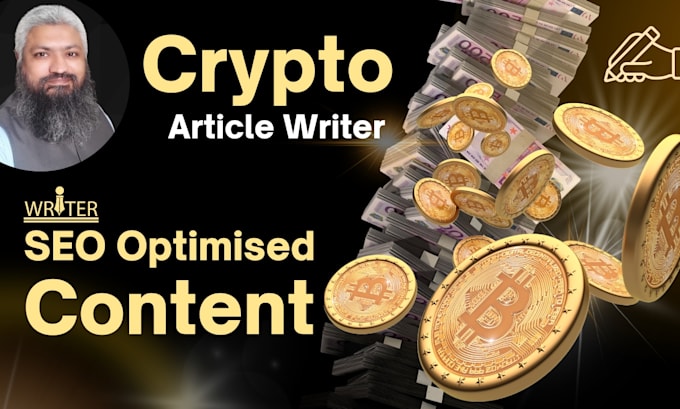 write SEO optimized articles on crypto and blockchain