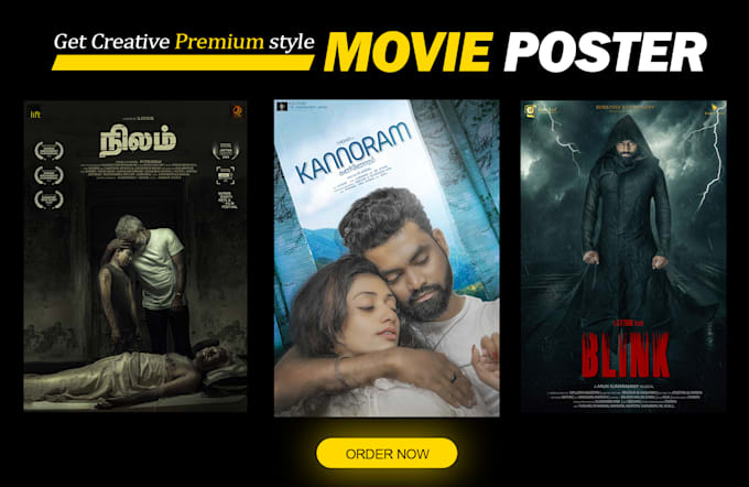 design a unique movie poster design, film poster