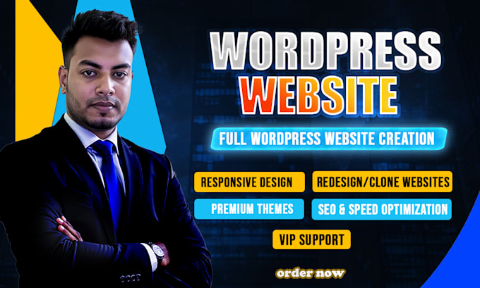 create a  wordpress website