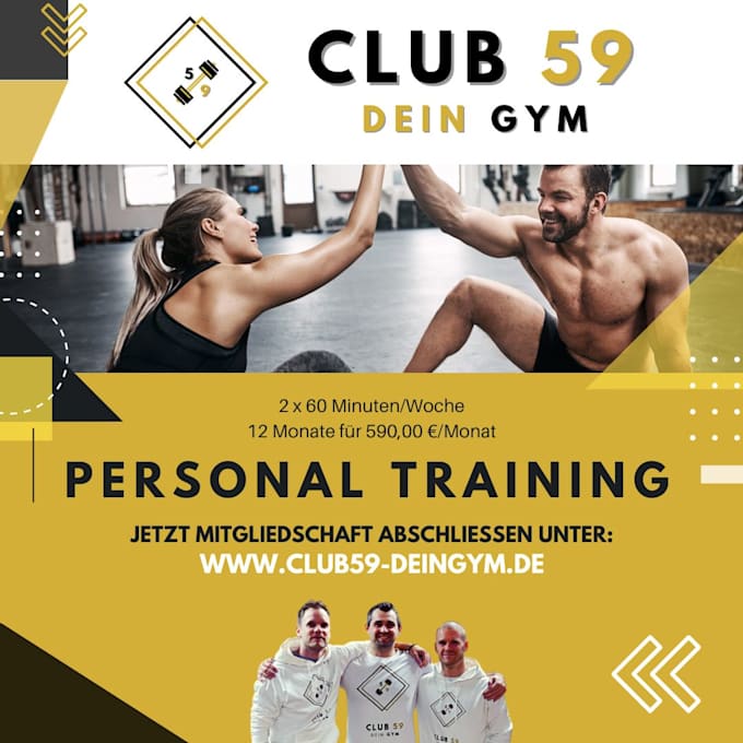 design media posts like flyers, posts, short videos