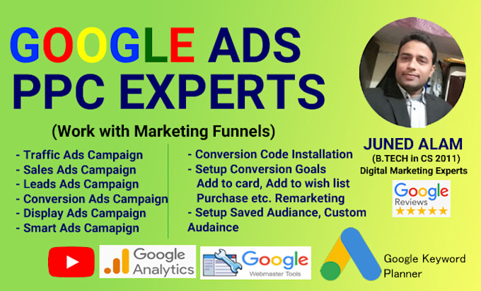 google adwords PPC campaign GTM, analytics