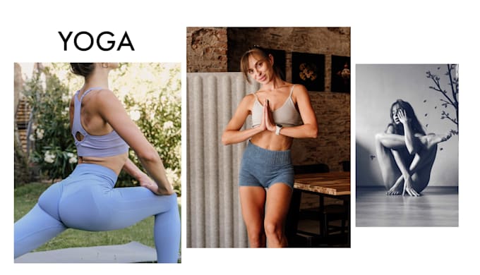be your yoga model