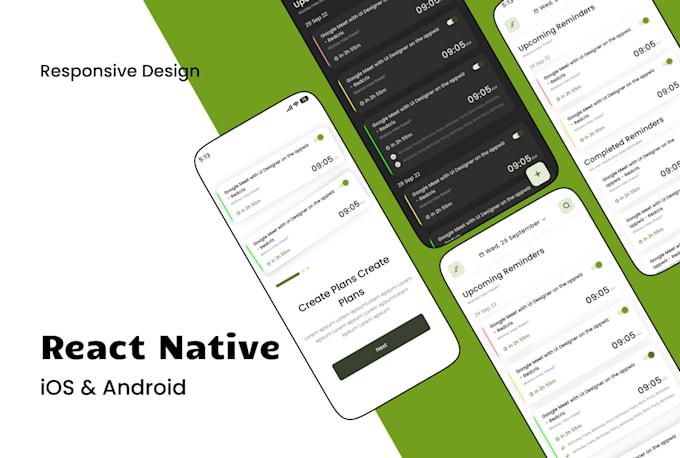 design mobile apps for ios and android using react native