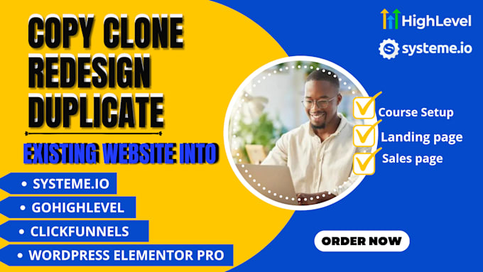 copy clone gohighlevel landing page funnel, clone clickfunnels, clone website