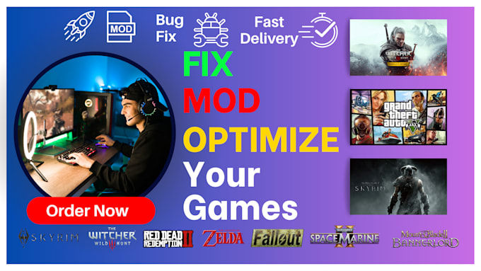 install, mod and optimize PC games, fast and expert support