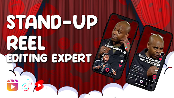 edit your standup comedy reels with creative subtitles