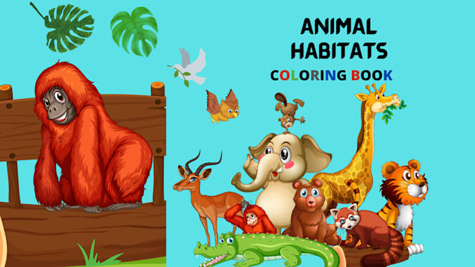 design professional coloring book cover for you