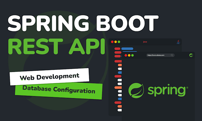 Create a custom api in spring boot by Andreigraphics | Fiverr